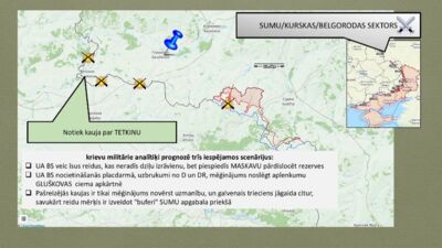 Kurskā notiek smagas kaujas - 3 iespējamie attīstības scenāriji