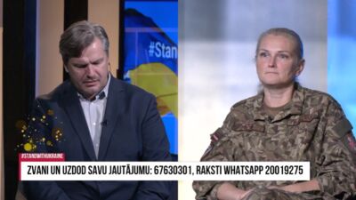 Anita Pizele: Daudzi krievu karavīri pārģērbjas civilajās drēbēs, lai aizbēgtu no frontes līnijas