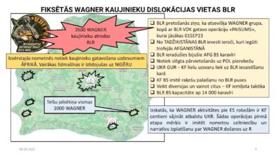 "Vāgner" kopā ar Baltkrievijas valsts drošības komiteju gatavo operāciju "Paisums"