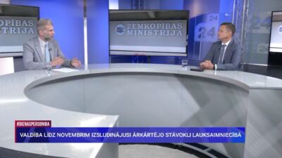 Armands Krauze par apdrošināšanas nozīmi lauksaimniecībā