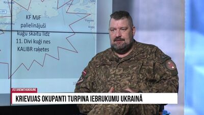 Jānis Slaidiņš komentē ziņu par Prigožina izteikto nopēlumu Krievijas bruņotajiem spēkiem