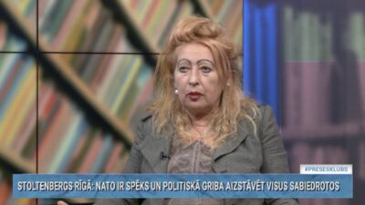 Ilona Brūvere: Es NATO pazīstu sen, jo ilgi esmu dzīvojusi ārzemēs. Man tur nav romantisku jūtu...