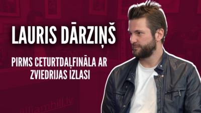 Intervija | Lauris Dārziņš pirms ceturtdaļfināla ar Zviedrijas izlasi