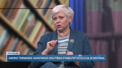 Lentjušenkova: Tā ir katastrofa! Joprojām ir vecāki, kuri nāk ar saviem bērniem uz augstskolu