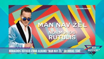Normunds Rutulis izdod albumu "Man nav žēl" un dodas tūrē