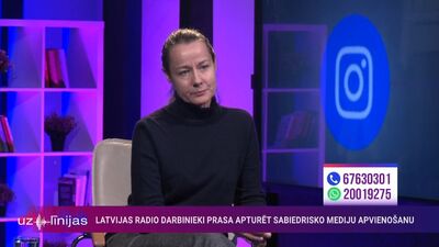 Una Klapkalne: Latvijas Radio vdējā alga ir ap 1600 eiro "uz papīra"