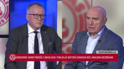 Ivars Godmanis par Lietuvas izaugsmes iemesliem un nodokļiem Latvijā