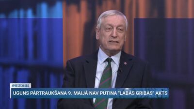 Kažociņš: Putinam šobrīd ir šausmīga dilemma