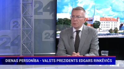 Valsts prezidents komentē Krievijas militārā drona ielidošanu Latvijā