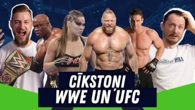 CĪKSTOŅI WWE UN UFC | Podkāsts ''NoKAUTS''