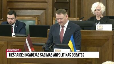 30.01.2025 Saeimas ārpolitikas debates 2. daļa