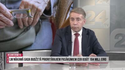 Augulis: Pensionāru neapliekamajam minimumam jābūt vismaz 700 vai 1000 eiro