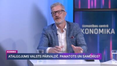 Endziņš: Mums vēsturiski bieži vien ierēdniecībā aiziet politiskā dimensija