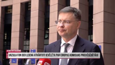 Valdis Dombrovskis par komisāru amatu sadali