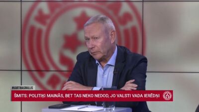 Rēvalds par valsts attīstību: Mainās sejas, kapteiņi, bet kuģis turpina peldēt apšaubāmā virzienā