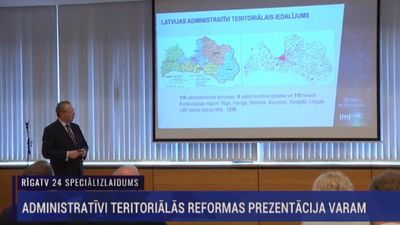 Speciālizlaidums: Sabiedrību iepazīstina ar pašvaldību reformu 1. daļa