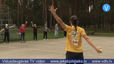 Jēkabpilī iespēja apmeklēt vispārattīstošās vingrošanas nodarbības