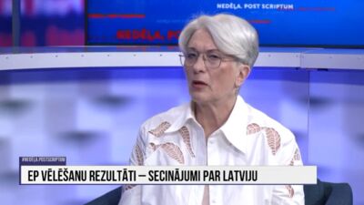 Kalniete: Krievu spektrā ir topošā personība Jūlija Stepaņenko, kas mēģina būt jaunā Tatjana Ždanoka