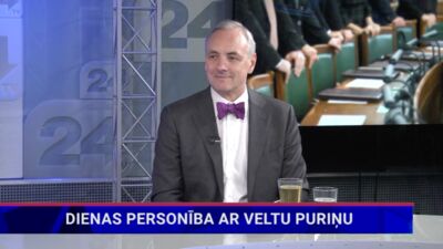 25.01.2024 Dienas personība ar Veltu Puriņu 1. daļa