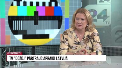 Linda Liepiņa uzskata, ka "TV Rain" piešķirtais sods ir pārāk bargs