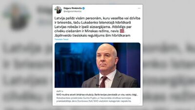 Mellauzis. Jānis Sārts par situāciju uz Latvijas-Baltkrievijas robežas