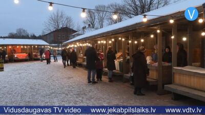 Līvānos norit Vakara tirgus Valentīndienas noskaņās