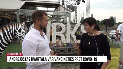 Speciālizlaidums: Andrejostas kvartālā var vakcinēties pret Covid-19