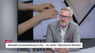 Endziņš: Uzņēmēji LTRK ir iesnieguši ap 400 dažādu priekšlikumu birokrātijas mazināšanai