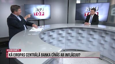 Valdis Dombrovskis komentē Centrālās bankas cīņu ar inflāciju