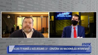 Andis Kudors par Krievijas TV kanālu retranslēšanas aizliegumu Latvijā