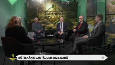 18.01.2025 Saimnieks. Zeme. Valsts 2. daļa