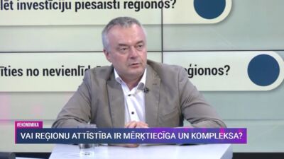 Pēteris Strautiņš par reģionu attīstību