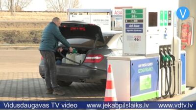 Jēkabpilieši apšauba degvielas cenu kāpuma pamatotību