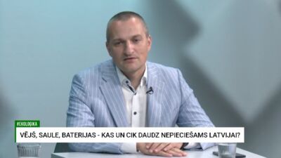 Edijs Šaicāns skaidro sabiedrības stereotipus par vēja parkiem