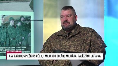 Slaidiņš: Ukrainas izlūkdienesti uzskata, ka Doņeckas un Luhanskas apgabalos vīriešu vairs nav