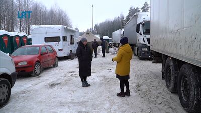 Izaicinājumi ziemā ukraiņu palīdzības punktos pierobežā