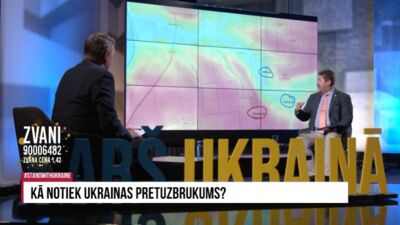 Rajevs: Krievi aktivizējās par agru, jo ukraiņi vēl nav izlietojuši savu uzbrukuma potenciālu