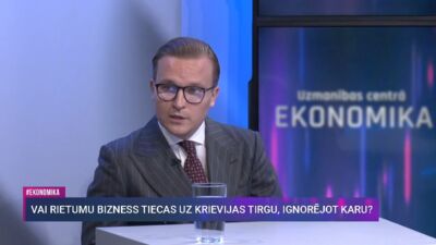 Paulis Iļjenkovs: Mums jāfokusējas uz sankcijām, kas visvairāk ietekmē Krieviju