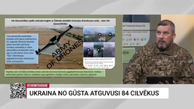 Māris Bruža: Ukrainas Aizsardzības spēki uzbruka kuģim ar Šahedu detaļām