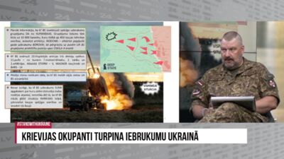 Krievija izveidojusi spēcīgu uzbrukuma grupējumu DA no Kupjanskas
