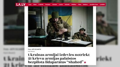 LA.lv: Cik bīstami ir “Shahed” dronu uzbrukumi Ukrainas infrastruktūrai un iedzīvotājiem?