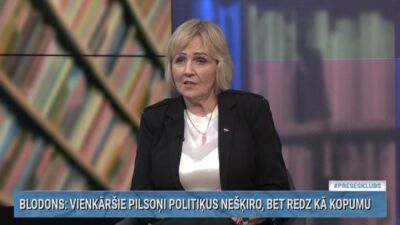 Rosita Zvirgzdiņa: Man ka iedzīvotajai sāp tas, ka Saeimā nav līdera