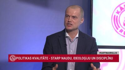 Ivars Zariņš par partiju finansēšanas likumu