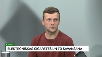 Vismands Menjoks par e-cigarešu tirdzniecību: ap 30% ir nelegālais tirgus