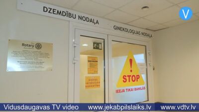 Jēkabpils dzemdību nodaļā pērn piedzimis 341 bērns, novadā miruši – 640