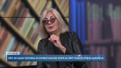 Skaidrīte Ābrama par vecuma diskrimināciju darba tirgū