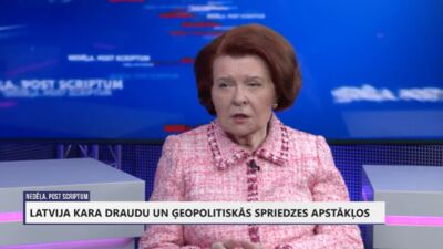 Vaira Vīķe-Freiberga: Tur vienkārši paliek slikta dūša skatoties uz to