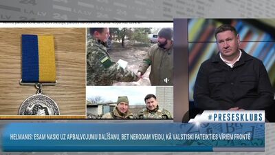 Egils Helmanis par valsts apbalvojumiem žurnālistiem, bet tiem latviešiem, kas karo Ukrainā