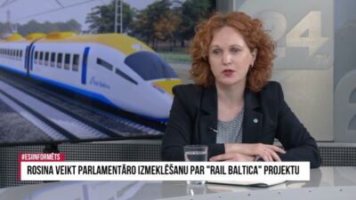 Rosina veikt parlamentāro izmeklēšanas komisiju par "Rail Baltica" projektu