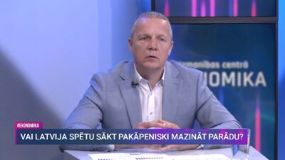 Vai Latvija spētu sākt pakāpeniski mazināt parādu?